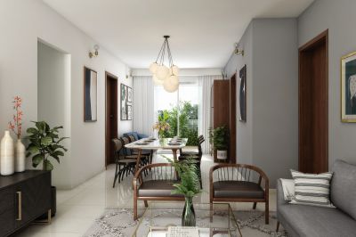 Purva Park Hill project living room